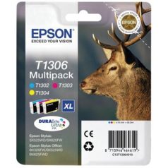   EPSON T13064010 Tintapatron multipack Stylus 525WD nyomtatóhoz, EPSON, c+m+y, 30,3ml