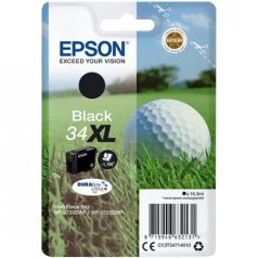   EPSON C13T34714010 Tintapatron WF-3720DWF, 3725DWF nyomtatókhoz, EPSON, fekete, 16,3ml