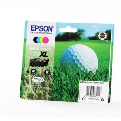   EPSON T34764010 Tintapatron multipack Workforce 3720DWF, 3725DWF nyomtatókhoz, EPSON, b+c+m+y, 48,7ml