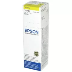   EPSON T67344A10 Tinta, L800 nyomtatóhoz, EPSON, sárga, 70ml