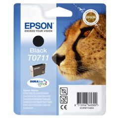   EPSON T07114011 Tintapatron Stylus D78, D92, D120 nyomtatókhoz, EPSON, fekete, 7,4ml