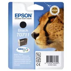   EPSON T07114011 Tintapatron Stylus D78, D92, D120 nyomtatókhoz, EPSON, fekete, 7,4ml