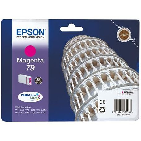 EPSON T79134010 Tintapatron Workforce Pro WF-5110, WF-5690 nyomtatókhoz, EPSON, magenta, 0,8k
