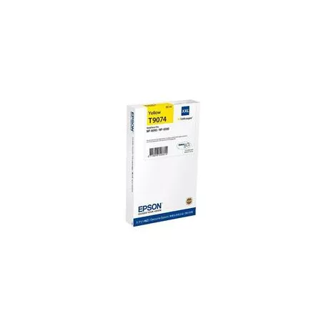 EPSON C13T907440 Tintapatron WF-6090, WF-6590 nyomtatókhoz, EPSON, sárga, 7k