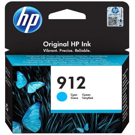 HP 3YL77AE Tintapatron Officejet 8023 All-in-One nyomtatókhoz, HP 912, cián, 315 oldal