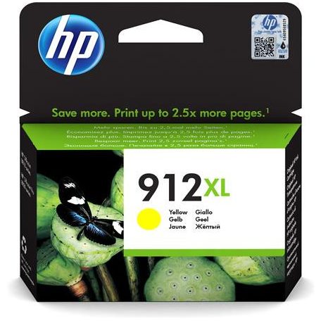 HP 3YL83AE Tintapatron Officejet 8023 All-in-One nyomtatókhoz, HP 912XL, sárga, 825 oldal
