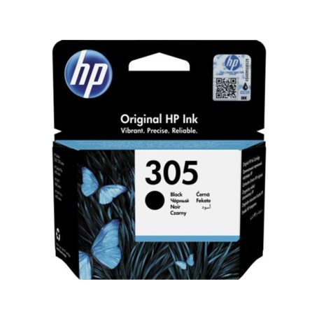 HP 3YM61AE Tintapatron Deskjet 2320,2710, 4120 nyomtatókhoz, HP 305, fekete, 120 oldal