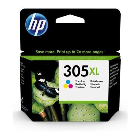 HP 3YM63AE Tintapatron Deskjet 2320,2710, 4120 nyomtatókhoz, HP 305XL, színes, 200 oldal