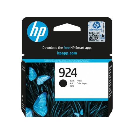 HP 4K0U6NE Tintapatron Officejet Pro 8120e, 8130e nyomtatókhoz, HP 924, fekete, 500 oldal