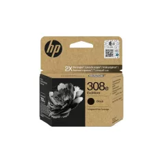   HP 7FP22UE Tintapatron Deskjet 2900, Envy 6110e nyomtatókhoz, HP 308e EvoMore, fekete, 320 oldal