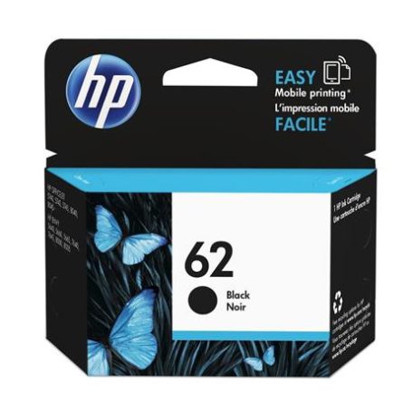 HP C2P04AE Tintapatron ENVY 5640, 7640, 5740 nyomtatókhoz, HP 62 fekete, 4ml