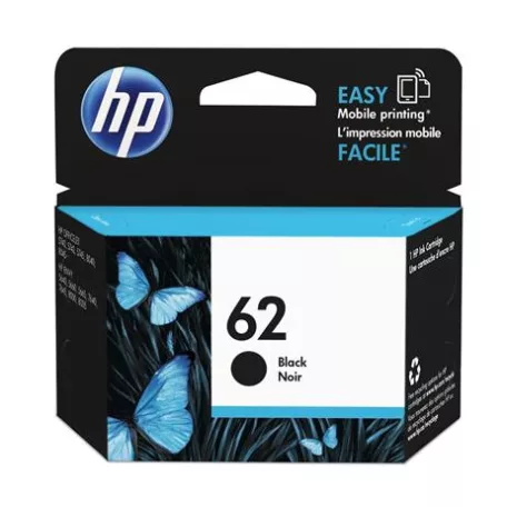 HP C2P04AE Tintapatron ENVY 5640, 7640, 5740 nyomtatókhoz, HP 62 fekete, 4ml