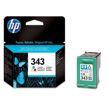 HP C8766EE Tintapatron DeskJet 460 mobil, 5740, 5940 nyomtatókhoz, HP 343, színes, 7ml