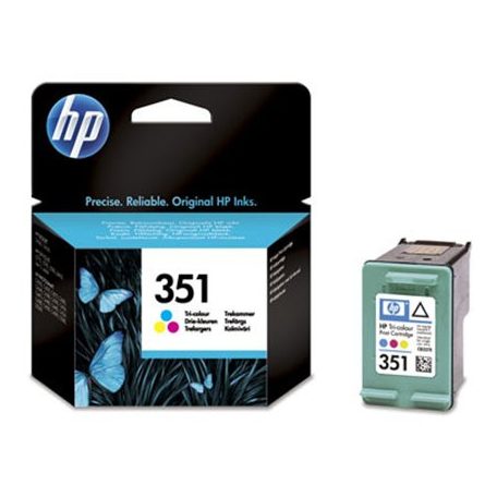 HP CB337EE Tintapatron DeskJet D4260, OfficeJet J5780 nyomtatókhoz, HP 351, színes, 3,5ml