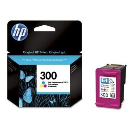 HP CC643EE Tintapatron DeskJet D2560, F4224, F4280 nyomtatókhoz, HP 300, színes, 165 oldal