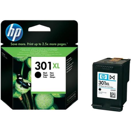 HP CH563EE Tintapatron DeskJet 2050 nyomtatóhoz, HP 301xl, fekete, 480 oldal