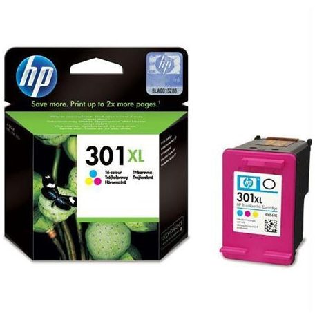 HP CH564EE Tintapatron DeskJet 2050 nyomtatóhoz, HP 301xl, színes, 330 oldal