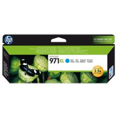   HP CN626AE Tintapatron OfficeJet Pro X451, X476, X551, X576 nyomtatókhoz, HP 971xl, cián, 6,6k