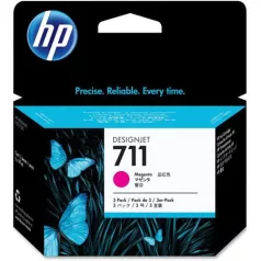   HP CZ135A Tintapatron DesignJet T120, T520, nyomtatókhoz, HP 711, magenta, 29ml