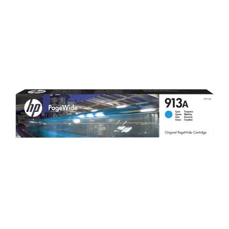 HP F6T77AE Tintapatron PageWide 352, 377, PageWide Pro 452, 477 nyomtatókhoz, HP 913, cián, 3,5k
