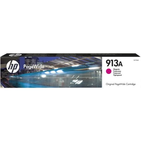 HP F6T78AE Tintapatron PageWide 352, 377, PageWide Pro 452, 477 nyomtatókhoz, HP 913, magenta, 3,5k