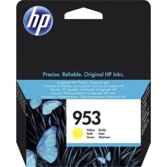   HP F6U14AE Tintapatron OfficeJet Pro 8210, 8700-as sorozathoz, HP 953, sárga, 700 oldal