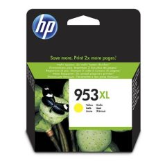   HP F6U18AE Tintapatron OfficeJet Pro 8210, 8700-as sorozathoz, HP 953XL, sárga, 1,6k