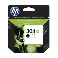   HP N9K08AE Tintapatron DeskJet 3720, 3730 nyomtatóhoz, HP 304XL, fekete
