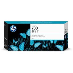  HP P2V72A XL Tintapatron DesignJet T1600, T1700, T2600 nyomtatókhoz, HP 730, szürke, 300 ml