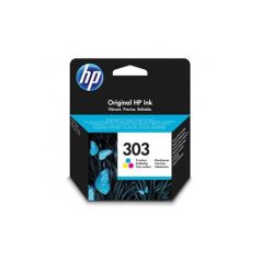   HP T6N01AE Tintapatron Envy Photo 6230, 7130, 7830 nyomtatóhoz, HP 303, c+m+y, 165 oldal