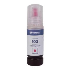   VICTORIA TECHNOLOGY T00S34A Tinta EcoTank L3110, L3150, L1110 nyomtatókhoz, VICTORIA TECHNOLOGY 103, magenta, 65 ml