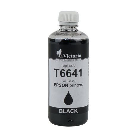 VICTORIA TECHNOLOGY T66414 Tinta, L100, 200mfp nyomtatókhoz, VICTORIA TECHNOLOGY, fekete, 100ml