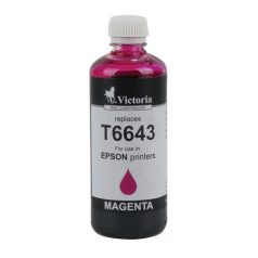   VICTORIA TECHNOLOGY T66434 Tinta, L100, 200mfp nyomtatókhoz, VICTORIA TECHNOLOGY, magenta, 100ml