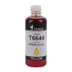   VICTORIA TECHNOLOGY T66444 Tinta, L100, 200mfp nyomtatókhoz, VICTORIA TECHNOLOGY, sárga, 100ml