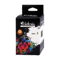   VICTORIA TECHNOLOGY Kompatibilis Tintapatron Deskjet 2320 nyomtatókhoz, VICTORIA TECHNOLOGY 305XL, színes, 300 oldal (3YM63AE alternatíva)