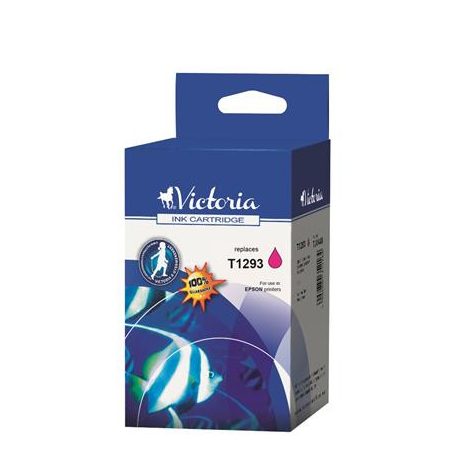 VICTORIA TECHNOLOGY T12934011 Tintapatron Stylus SX420W, SX425W, SX525WD nyomtatókhoz, VICTORIA TECHNOLOGY, magenta, 15ml