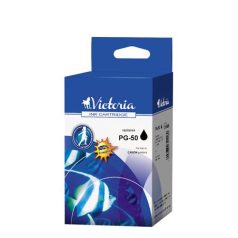   VICTORIA TECHNOLOGY PG-50 Tintapatron Pixma iP2200, MP150, 160 nyomtatókhoz, VICTORIA TECHNOLOGY, fekete, 22ml