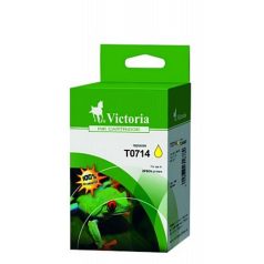   VICTORIA TECHNOLOGY T07144011 Tintapatron Stylus D78, D92, D120 nyomtatókhoz, VICTORIA TECHNOLOGY, sárga, 5,5ml