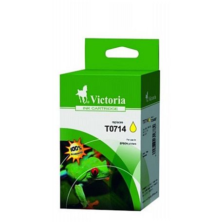 VICTORIA TECHNOLOGY T07144011 Tintapatron Stylus D78, D92, D120 nyomtatókhoz, VICTORIA TECHNOLOGY, sárga, 5,5ml