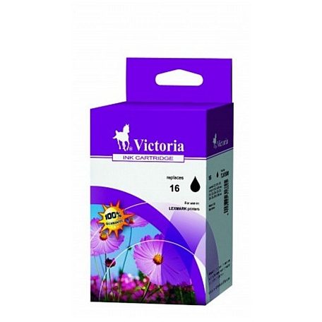 VICTORIA TECHNOLOGY 10N0016E Tintapatron X72, 74, 75 nyomtatókhoz, VICTORIA TECHNOLOGY, fekete, 410 oldal
