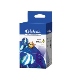   VICTORIA TECHNOLOGY CL-546XL Tintapatron Pixma MG2450 nyomtatóhoz, VICTORIA TECHNOLOGY, színes, 15ml