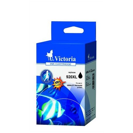 VICTORIA TECHNOLOGY Kompatibilis Tintapatron OfficeJet 6000 nyomtatókhoz, VICTORIA TECHNOLOGY 920XL, fekete, 49ml (CD975AE alternatíva)