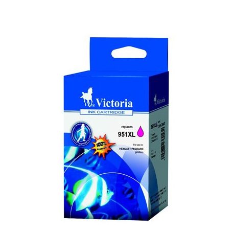 VICTORIA TECHNOLOGY Kompatibilis Tintapatron OfficeJet Pro 8100 nyomtatóhoz, VICTORIA TECHNOLOGY 951XL, magenta, 20ml (CN047AE alternatíva)