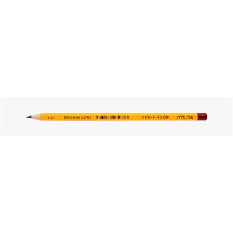 KOH-I-NOOR Grafitceruza, 3B, hatszögletű, KOH-I-NOOR "1770"