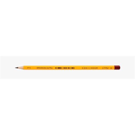 KOH-I-NOOR Grafitceruza, H, hatszögletű, KOH-I-NOOR "1770"