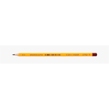 KOH-I-NOOR Grafitceruza, F, hatszögletű, KOH-I-NOOR "1770"