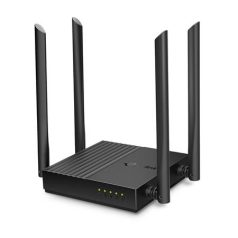  TP-LINK Router, WiFi Dual Band AC1200 1xWAN(1000Mbps)+4xLAN(1000Mbps), TP-LINK "Archer C64"