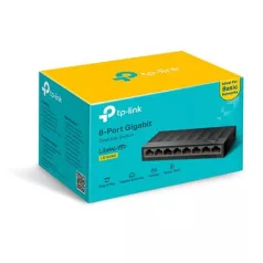   TP-LINK Switch, 8 port, 10/100/1000 Mbps, TP-LINK "LS1008G"