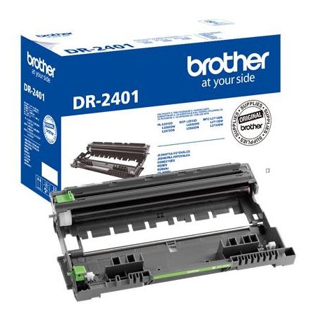 BROTHER DR2401 Dobegység HLL2312D,  DCPL2512D, MFCL2712 nyomtatókhoz, BROTHER, fekete, 12k
