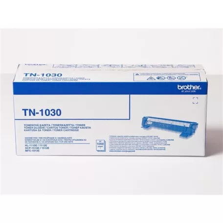BROTHER TN1030 Lézertoner HL 1110E, DCP 1510E, MFC 1810E nyomtatókhoz, BROTHER, fekete, 1k